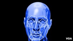 La imagen muestra un rostro humano con las líneas que se usan para encontrar un individuo entre los millones almamcenados en las bases de datos públicas y privadas. [Archivo]