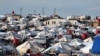 A general view of al-Hol displacement camp in Hasaka governorate, northeastern Syria, April 1, 2019. 