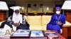  Ziyarar Sabon Sarkin Zazzau Ambasada Ahmed Nuhu Bamalli ga gwamna Nasiru El-rufa'i.