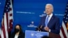 President-elect Joe Biden speaks as Vice President-elect Kamala Harris listens at left, during an event to introduce their nominees and appointees to economic policy posts at The Queen theater, Dec. 1, 2020, in Wilmington, Del.