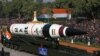 FILE - The long-range ballistic Agni V missile is displayed during a Republic Day parade, in New Delhi, India , Jan. 26, 2013. 